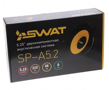 2 899 р. Колонки компонентные 5 (13см) 50ВТ SWAT SWAT sp-a5.2  с доставкой в г. Пермь. Увеличить фотографию 3