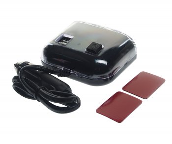 589 р. Разветвитель прикуривателя 3-х гнездовой 12-24V 2USB 1.2А с удлинителем 0.8м черный OLESSON OLESSON ols-1505b  с доставкой в г. Пермь. Увеличить фотографию 2