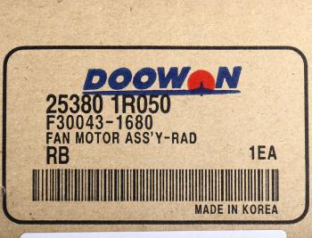 5 799 р. Вентилятор HYUNDAI Solaris (10-) охлаждения электрический в сборе DOOWON DOOWON 25380-1r050  с доставкой в г. Пермь. Увеличить фотографию 6