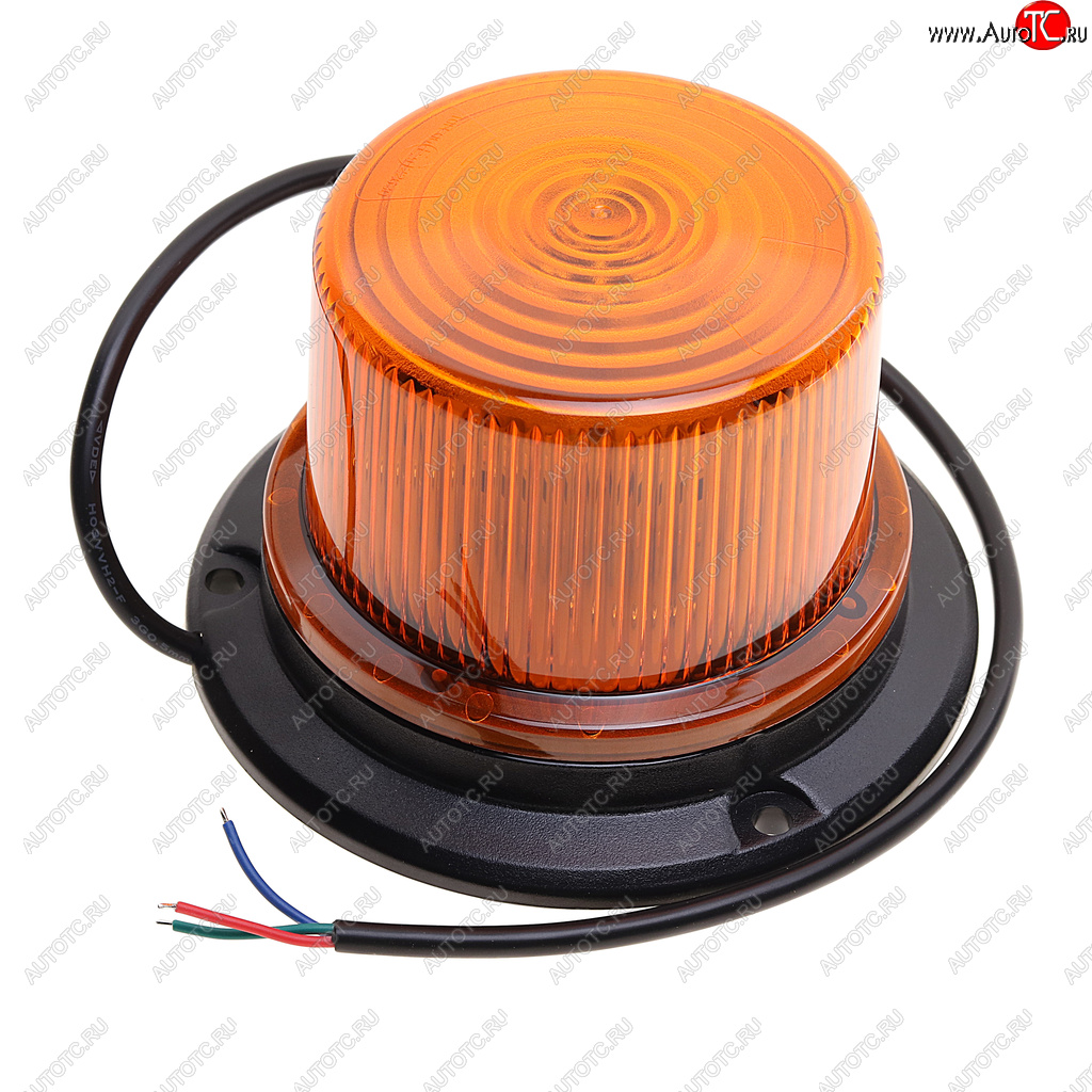 2 299 р. Маяк импульсный 1224V светодиодный стационарный желтый MEGAPOWER MEGAPOWER 370-34-004  с доставкой в г. Пермь