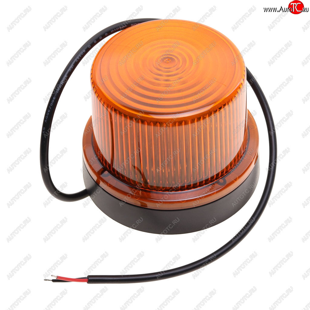 3 369 р. Маяк проблесковый 1224V светодиодный стационарный желтый MEGAPOWER MEGAPOWER 370-34-001  с доставкой в г. Пермь