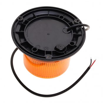 2 989 р. Маяк проблесковый 1224V светодиодный стационарный желтый MEGAPOWER MEGAPOWER 370-34-002  с доставкой в г. Пермь. Увеличить фотографию 2
