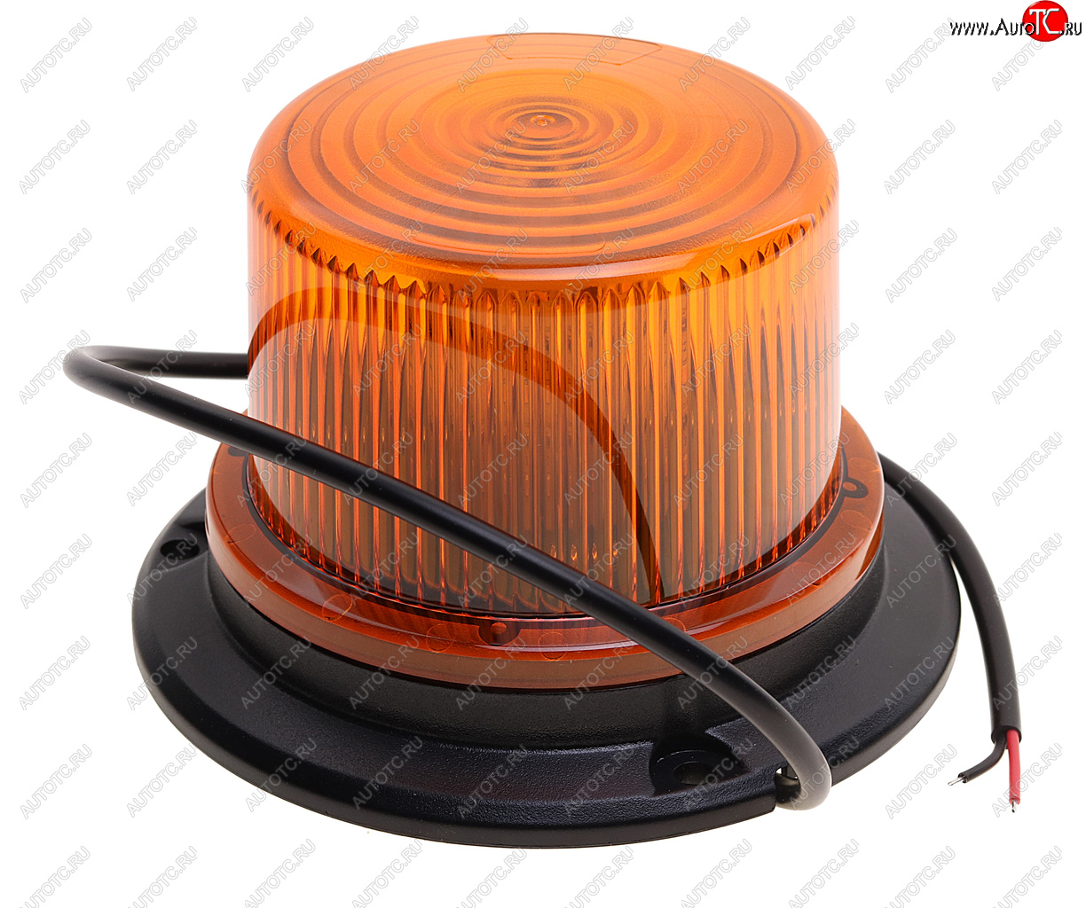 2 989 р. Маяк проблесковый 1224V светодиодный стационарный желтый MEGAPOWER MEGAPOWER 370-34-002  с доставкой в г. Пермь