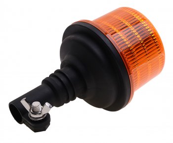 3 699 р. Маяк импульсный 1224V светодиодный кронштейн DIN желтый MEGAPOWER MEGAPOWER 370-34-007  с доставкой в г. Пермь. Увеличить фотографию 2