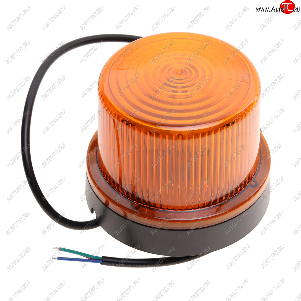 2 469 р. Маяк импульсный 1224V светодиодный стационарный желтый MEGAPOWER MEGAPOWER 370-34-003  с доставкой в г. Пермь