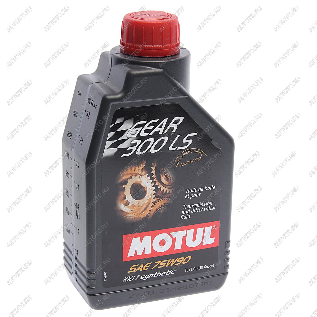 3 399 р. Масло трансмиссионное GEAR 300 LS 75W90 синт.1л MOTUL MOTUL 105778  с доставкой в г. Пермь