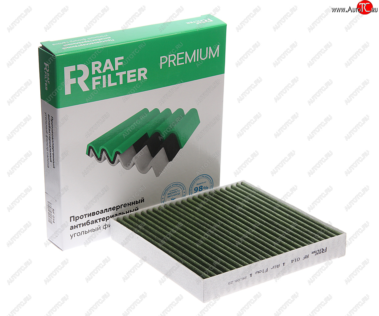 1 259 р. Фильтр воздушный салона GEELY Coolray (20-) угольный антиаллергенный RAF FILTER RAF FILTER rf014  с доставкой в г. Пермь