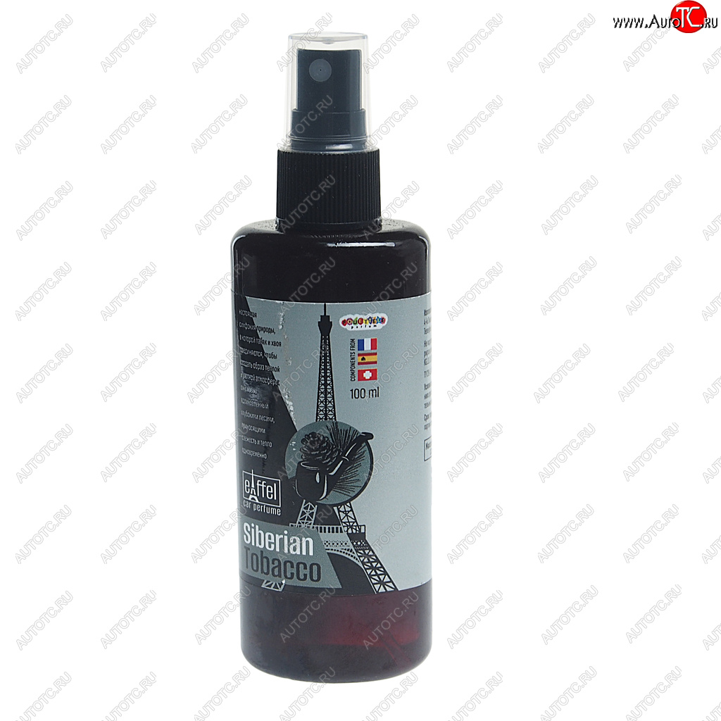 127 р. Ароматизатор спрей (siberian tobacco) 100мл Eiffel Tobacco FOUETTE FOUETTE ef-03  с доставкой в г. Пермь