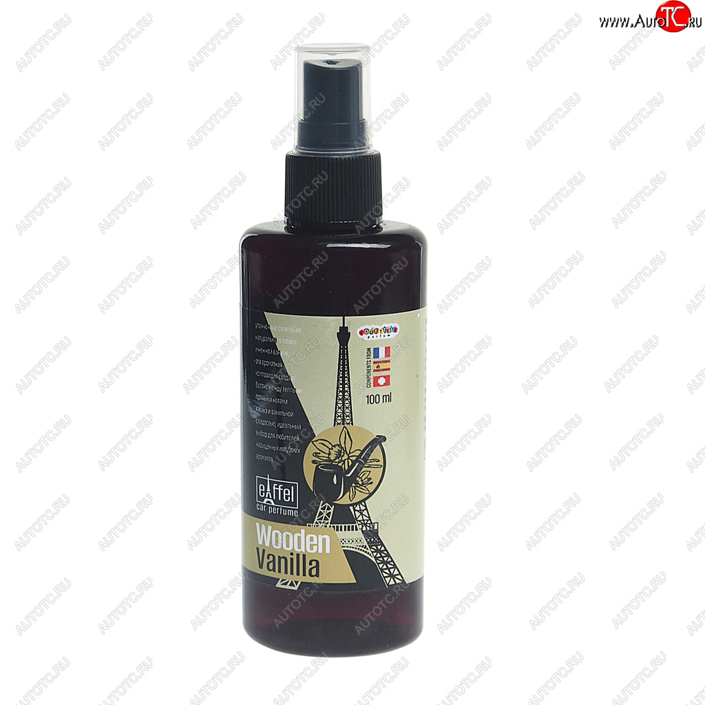 127 р. Ароматизатор спрей (wooden vanilla) 100мл Eiffel Tobacco FOUETTE FOUETTE ef-09  с доставкой в г. Пермь