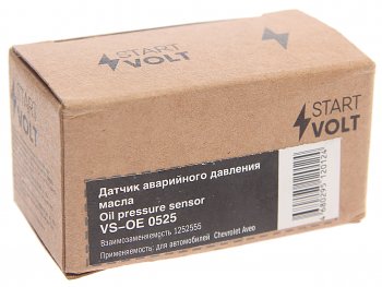 277 р. Датчик давления масла CHEVROLET Cruze (09-) STARTVOLT STARTVOLT vs-oe0525  с доставкой в г. Пермь. Увеличить фотографию 3
