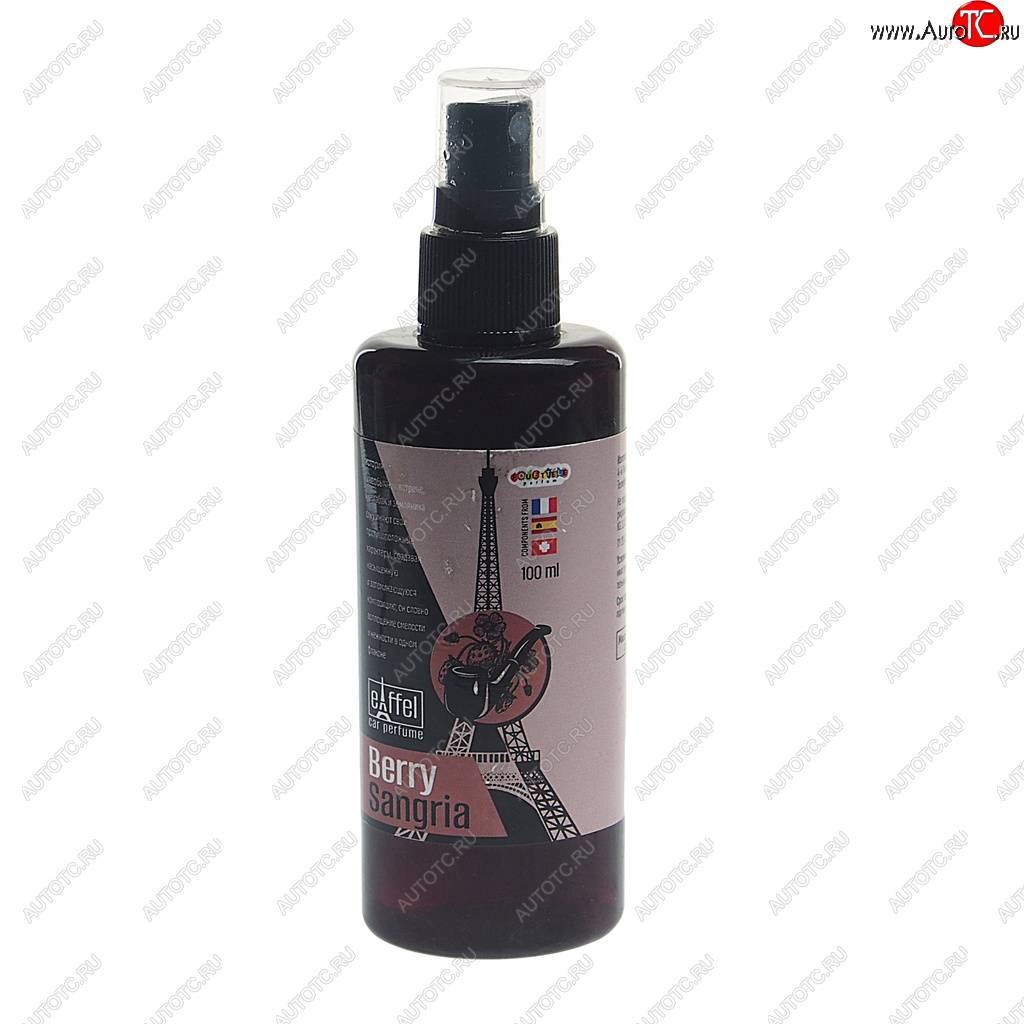127 р. Ароматизатор спрей (berry sangria) 100мл Eiffel Tobacco FOUETTE FOUETTE ef-04  с доставкой в г. Пермь