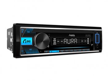 4 899 р. Магнитола автомобильная 1DIN AURA AURA amh-605bt AURA amh-605bt  с доставкой в г. Пермь. Увеличить фотографию 1