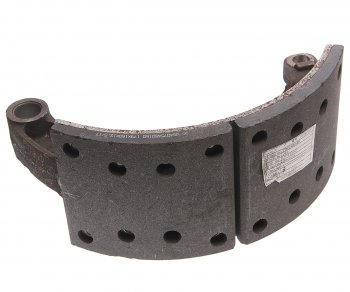 4 099 р. Колодка тормозная SITRAK HOWO передняя левая с накладками (мост VGD95) (1шт.) OE SITRAK az9761451160  с доставкой в г. Пермь. Увеличить фотографию 1