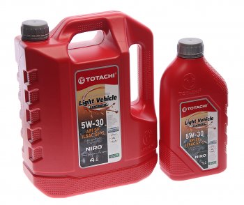 2 679 р. Масло моторное NIRO LV SPSN PlusGF-5 5W30 синт.4л+1л TOTACHI TOTACHI 1g104  с доставкой в г. Пермь. Увеличить фотографию 1
