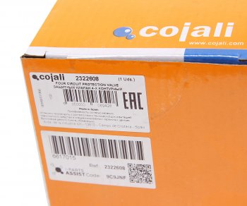 6 199 р. Клапан MAN TGA защитный 4-х контурный COJALI COJALI 2322608 COJALI 2322608  с доставкой в г. Пермь. Увеличить фотографию 5