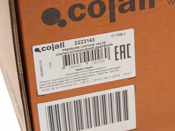 3 199 р. Клапан MAN TGA ограничения давления 10 бар COJALI COJALI 2223143 COJALI 2223143  с доставкой в г. Пермь. Увеличить фотографию 5