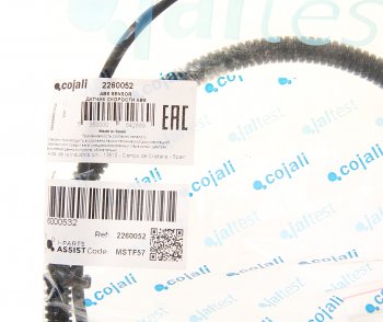 2 089 р. Датчик АБС DAF угловой L=1010мм COJALI COJALI 2260052  с доставкой в г. Пермь. Увеличить фотографию 2