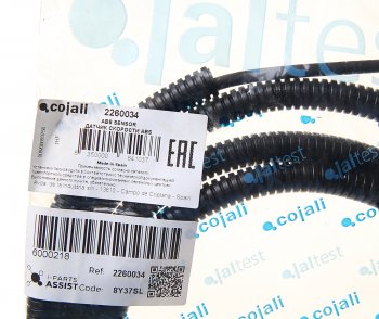 2 759 р. Датчик АБС MAN колеса заднего правого (L=2160мм) COJALI COJALI 2260034  с доставкой в г. Пермь. Увеличить фотографию 2