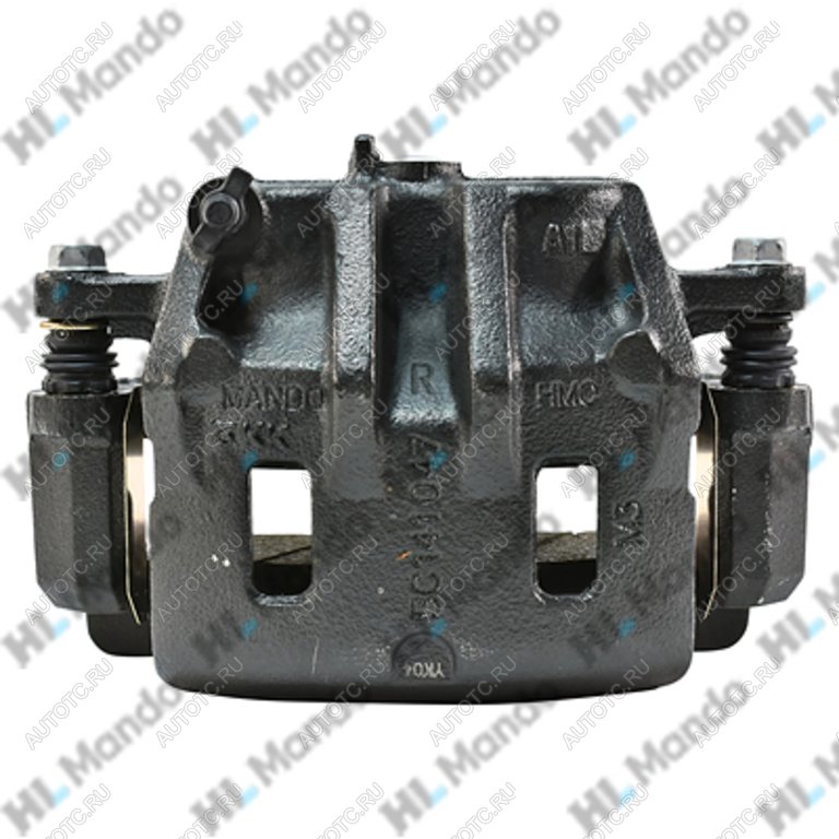 6 749 р. Суппорт HYUNDAI Santa Fe (00-) (2WD) передний правый (с колодками) MANDO MANDO ex5813026000 MANDO ex5813026000  с доставкой в г. Пермь
