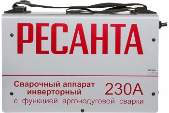38 999 р. Аппарат сварочный 6.9кВт 10-220А d=2.0-5.0 180-240В инвертор аргонодуговой РЕСАНТА РЕСАНТА ресанта саи 230 ад  с доставкой в г. Пермь. Увеличить фотографию 5