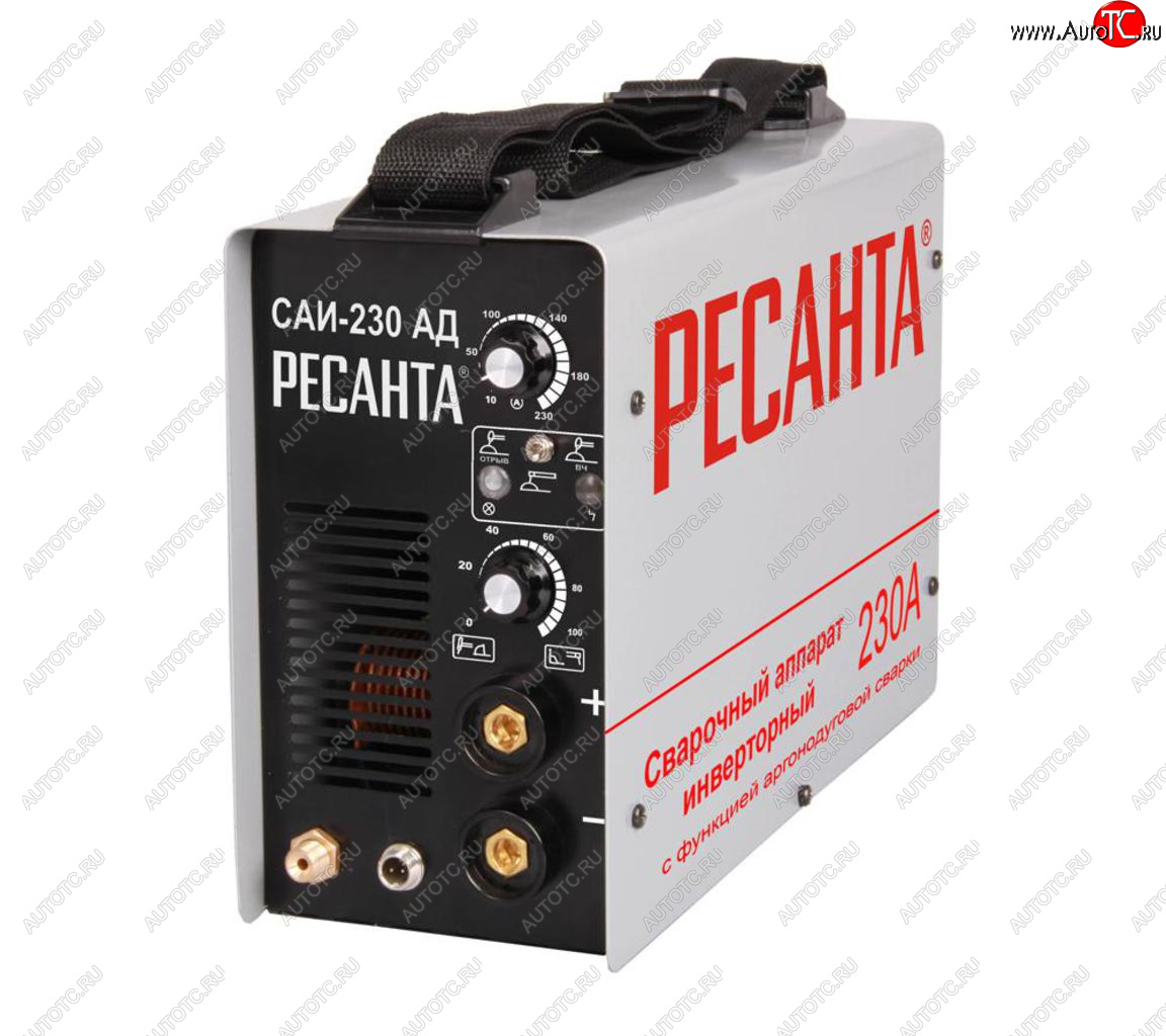 38 999 р. Аппарат сварочный 6.9кВт 10-220А d=2.0-5.0 180-240В инвертор аргонодуговой РЕСАНТА РЕСАНТА ресанта саи 230 ад  с доставкой в г. Пермь