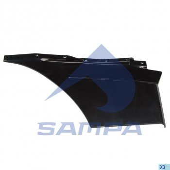 3 389 р. Накладка VOLVO FH 1V двери нижняя правая SAMPA SAMPA 18300091  с доставкой в г. Пермь. Увеличить фотографию 1