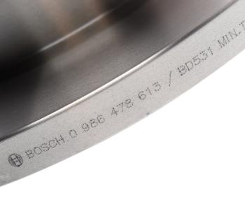 3 499 р. Диск тормозной VW T4 (90-03) передний (1шт.) BOSCH BOSCH 0986478613  с доставкой в г. Пермь. Увеличить фотографию 4
