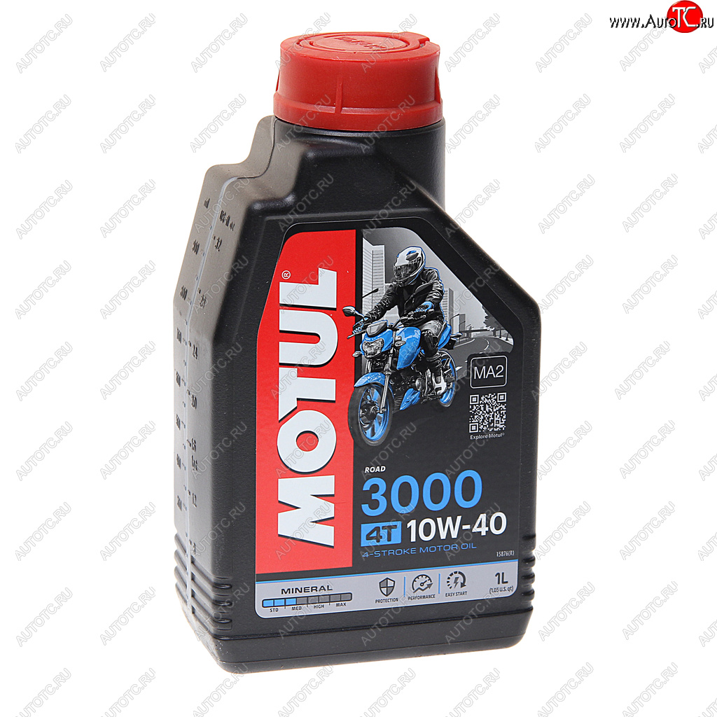 1 149 р. Масло моторное для 4-х тактных двигателей 3000 10W40 мин.1л MOTUL MOTUL 107672  с доставкой в г. Пермь
