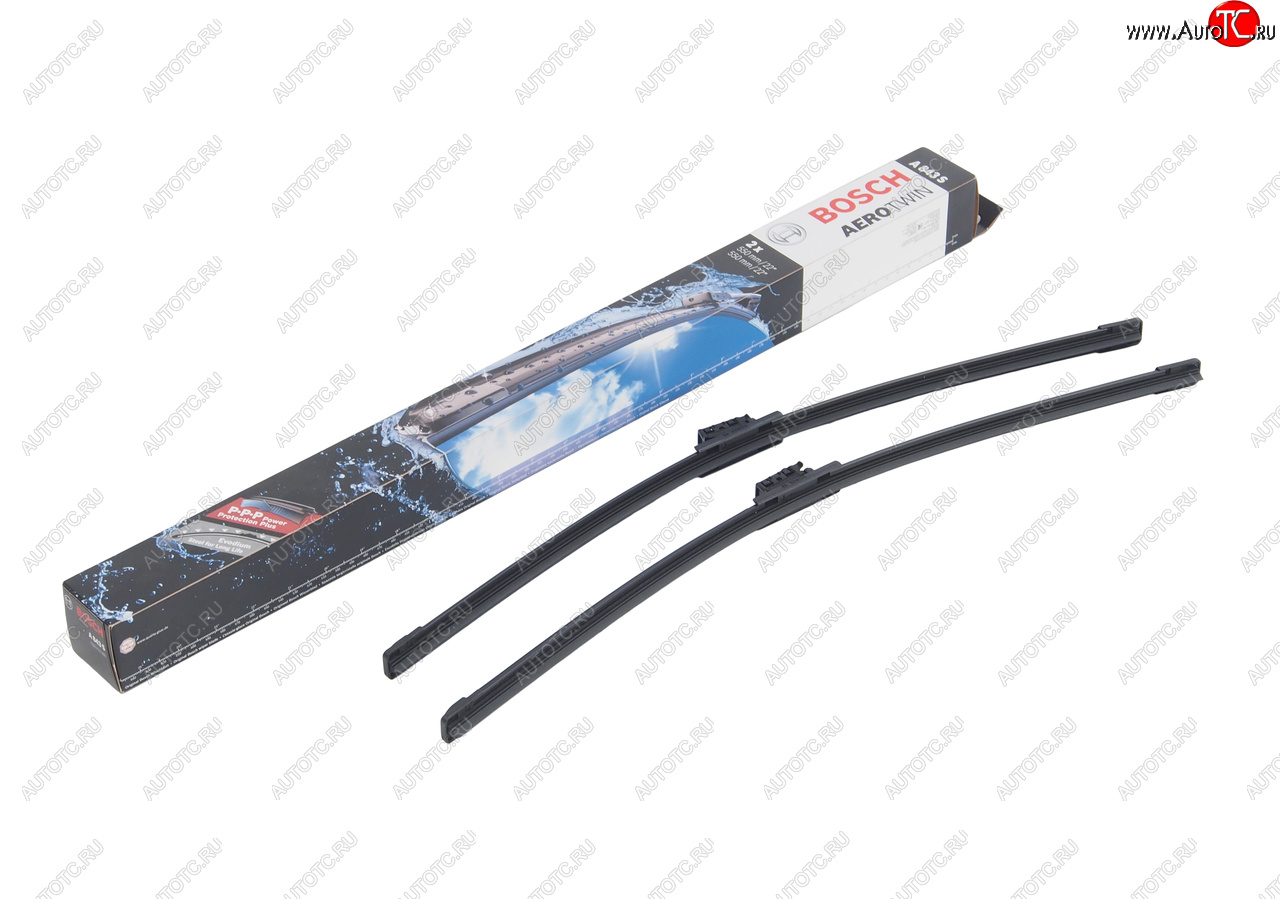 4 189 р. Щетка стеклоочистителя MERCEDES C (W205) комплект BOSCH BOSCH 3397009843  с доставкой в г. Пермь