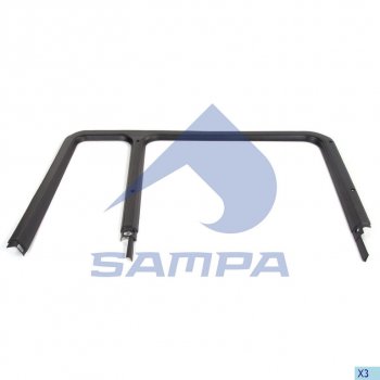 949 р. Рамка MAN стекла двери правой SAMPA SAMPA 18200175  с доставкой в г. Пермь. Увеличить фотографию 1