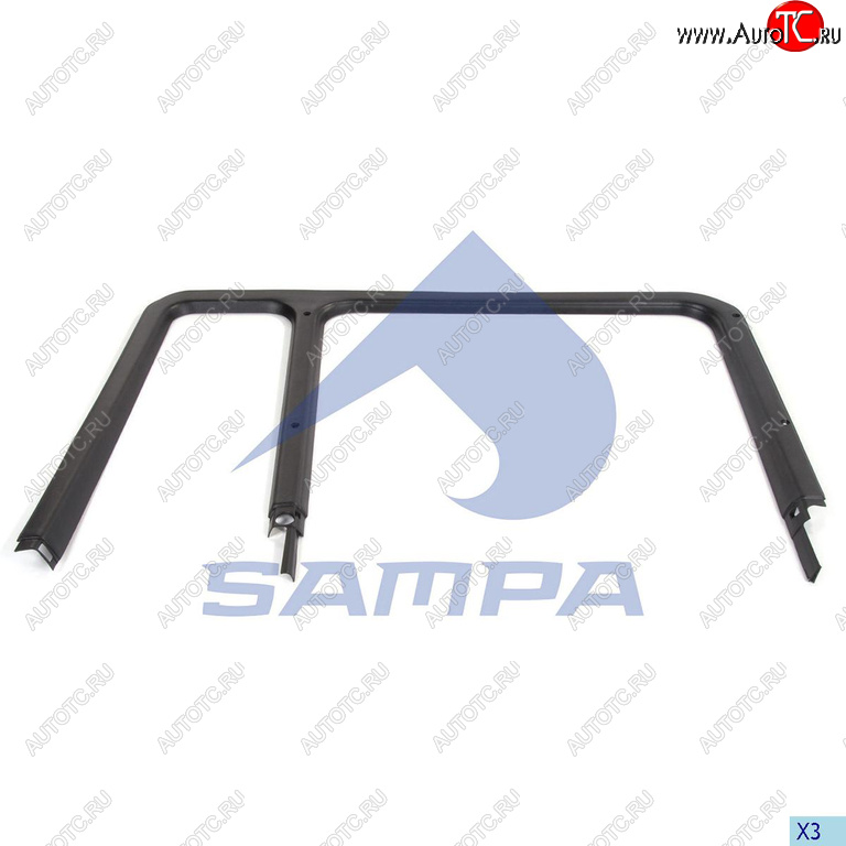 949 р. Рамка MAN стекла двери правой SAMPA SAMPA 18200175  с доставкой в г. Пермь