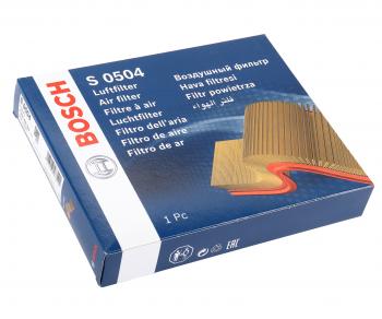 2 299 р. Фильтр воздушный MERCEDES E (W212) (13-) BOSCH BOSCH f026400504 BOSCH f026400504  с доставкой в г. Пермь. Увеличить фотографию 3