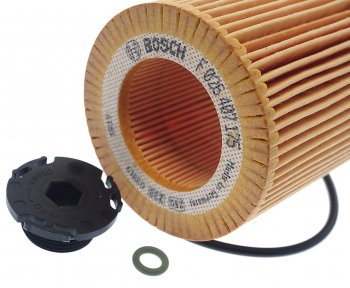 879 р. Фильтр масляный BMW 1 (F20,21),2 (F22),3 (F30,34),4 (F32),5 (F10) BOSCH BOSCH f026407175  с доставкой в г. Пермь. Увеличить фотографию 2
