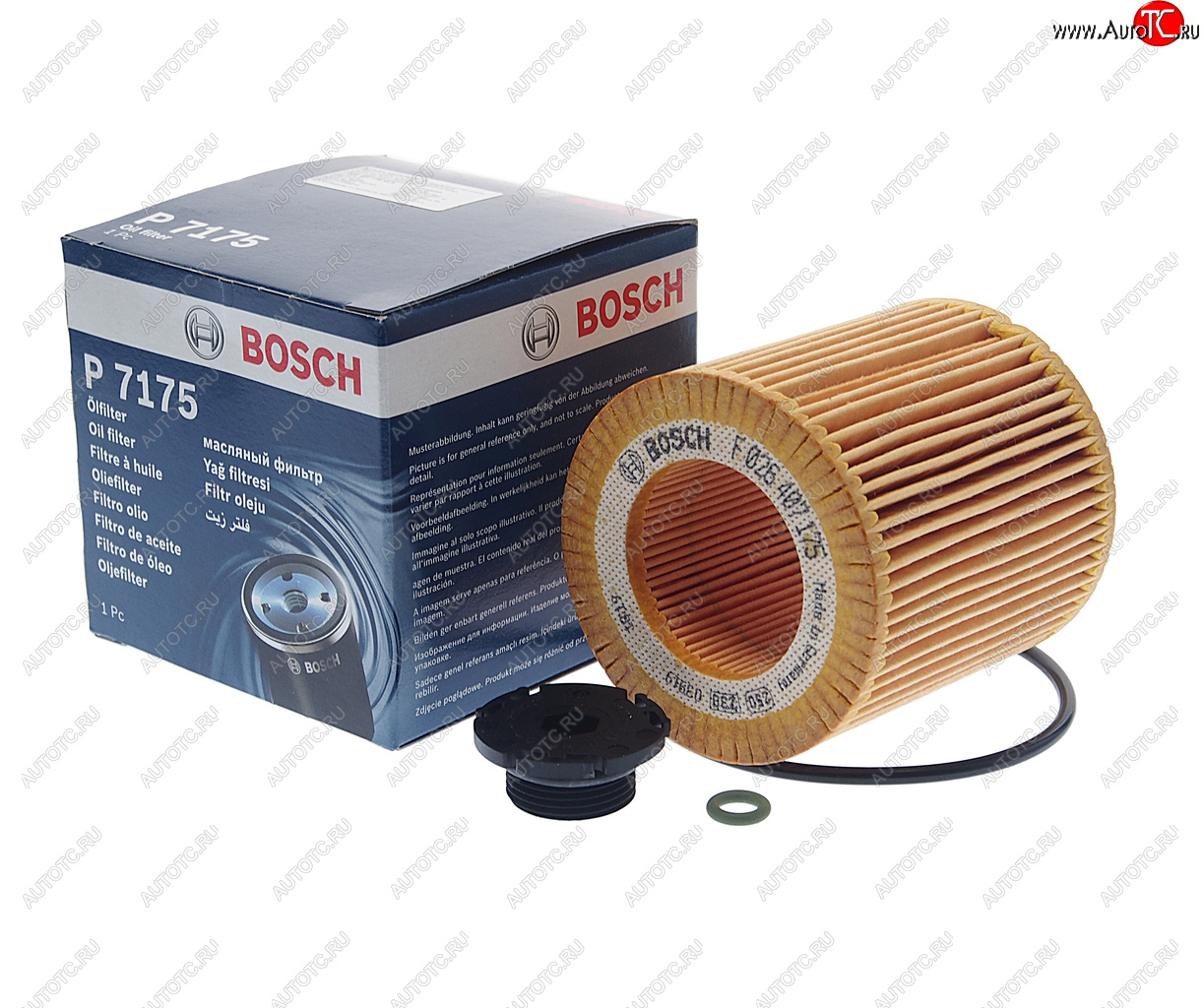 879 р. Фильтр масляный BMW 1 (F20,21),2 (F22),3 (F30,34),4 (F32),5 (F10) BOSCH BOSCH f026407175  с доставкой в г. Пермь