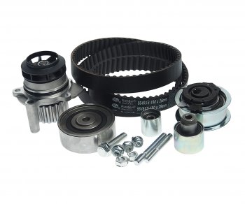 15 999 р. Комплект ГРМ VW AUDI SEAT SKODA (1.6 TDI2.0 TDI) с водяным насосом GATES GATES kp25649xs-1  с доставкой в г. Пермь. Увеличить фотографию 1