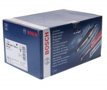 3 179 р. Колодки тормозные передние (4шт.) BOSCH Honda Civic EP хэтчбэк 3 дв. дорестайлинг (2000-2003)  с доставкой в г. Пермь. Увеличить фотографию 2