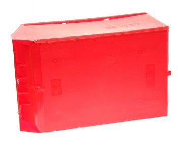 729 р. Лоток складской 500х300х250мм красный IPLAST IPLAST ip-378743  с доставкой в г. Пермь. Увеличить фотографию 2