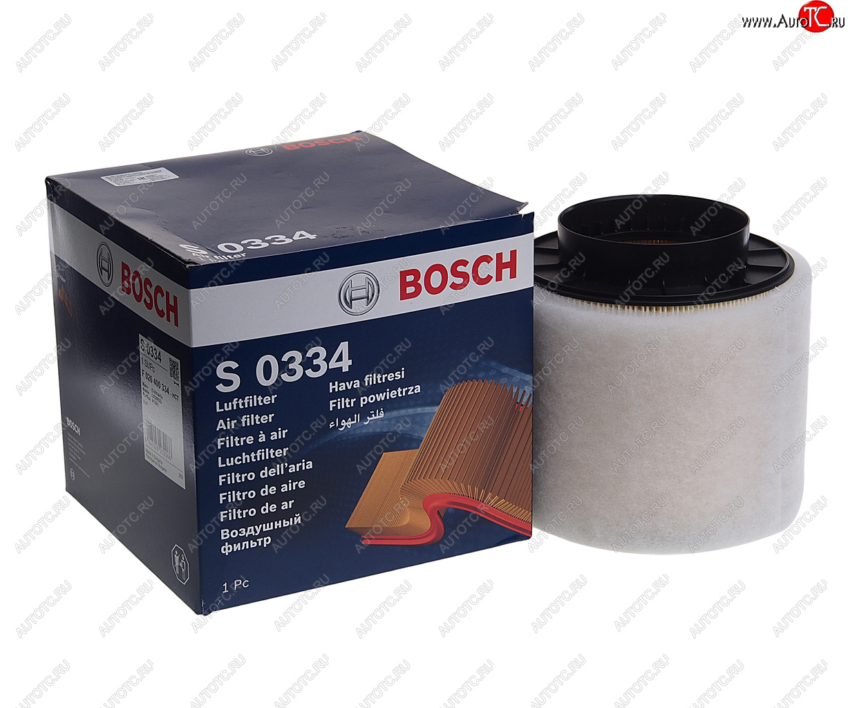 1 759 р. Фильтр воздушный AUDI A4 (2.73.0 TDI),A5 (2.73.0 TDI),Q5 (06-) (3.0 TDI) BOSCH BOSCH f026400334  с доставкой в г. Пермь