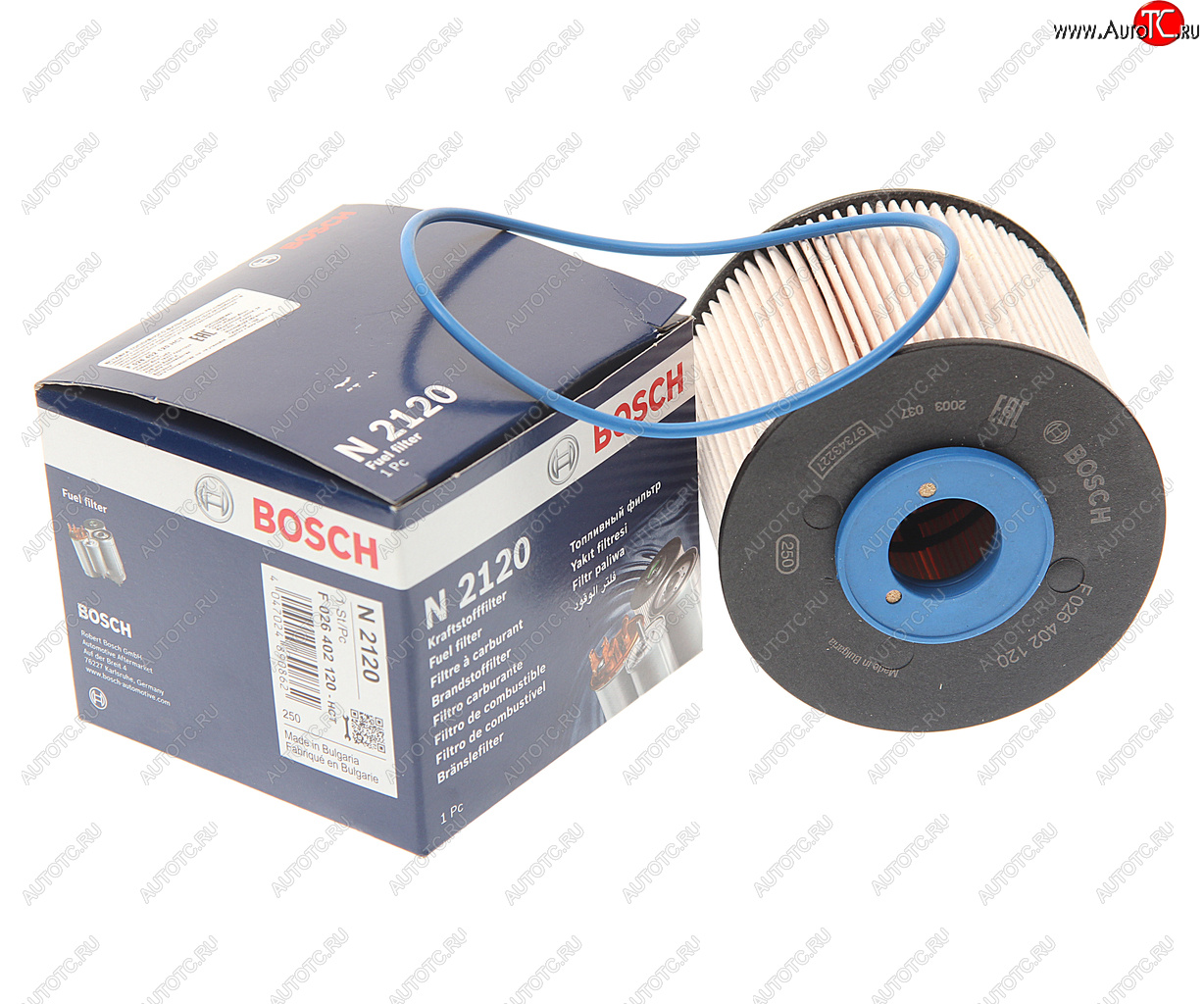 1 499 р. Фильтр топливный PEUGEOT 308,407 (09-10) CITROEN C4 (09-),C5 BOSCH BOSCH f026402120  с доставкой в г. Пермь