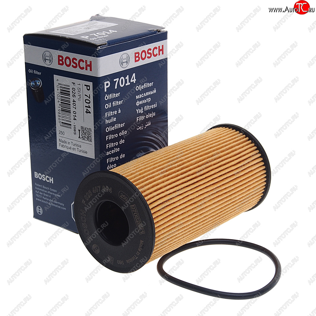 589 р. Фильтр масляный NISSAN X-Trail (07-) BOSCH BOSCH f026407014  с доставкой в г. Пермь