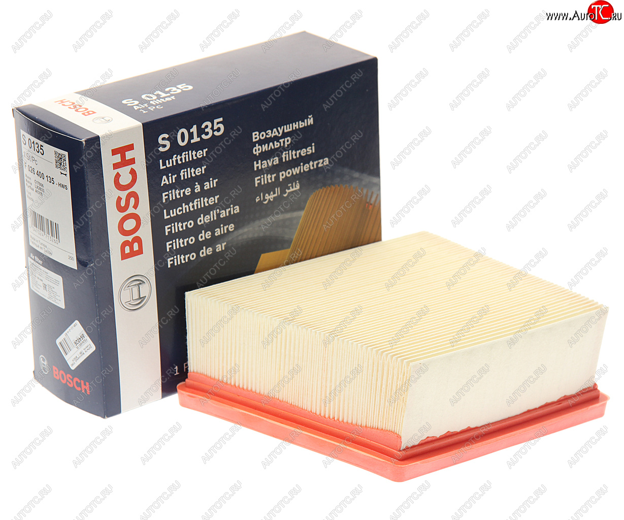 999 р. Фильтр воздушный FORD Fiesta (08-) BOSCH BOSCH f026400135 BOSCH f026400135  с доставкой в г. Пермь