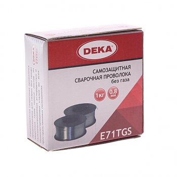 479 р. Проволока сварочная d=0.8мм 1.0кг флюсовая NO NAME e71t-1tgs  с доставкой в г. Пермь. Увеличить фотографию 2