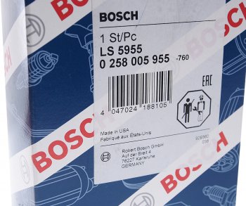 6 999 р. Датчик кислорода NISSAN Maxima BOSCH BOSCH 0258005955 BOSCH 0258005955  с доставкой в г. Пермь. Увеличить фотографию 4