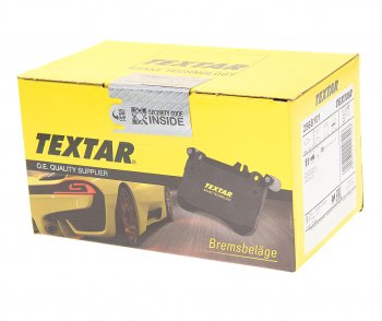 3 889 р. Колодки тормозные передние (4шт.) TEXTAR Volkswagen Golf 5 хэтчбэк (2003-2009)  с доставкой в г. Пермь. Увеличить фотографию 3