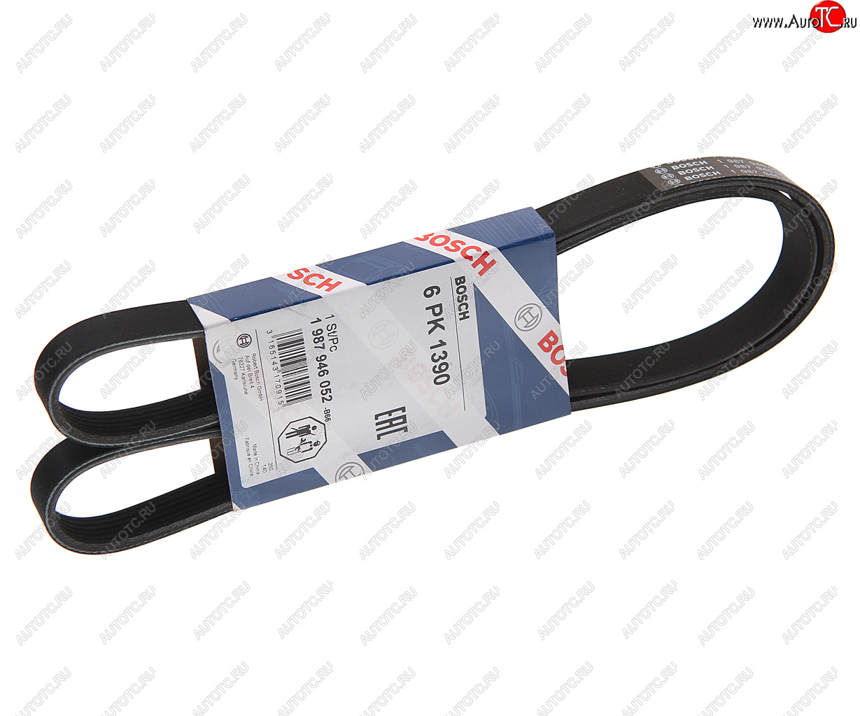 1 269 р. Ремень ГАЗ-3110 генератора ЗМЗ-406 с ГУР BOSCH BOSCH 1987946052  с доставкой в г. Пермь