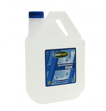 189 р. Вода дистиллированная 5л OIL RIGHT OIL RIGHT 5513  с доставкой в г. Пермь. Увеличить фотографию 1