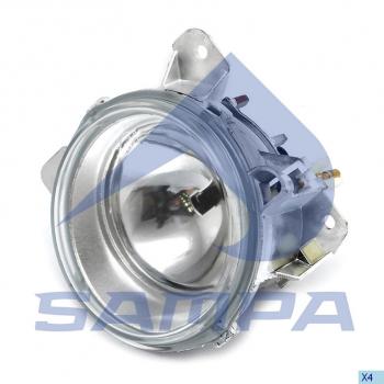 2 099 р. Фара SCANIA 4,P,G,R,T series дальнего света левая внутренняя SAMPA SAMPA 042.072  с доставкой в г. Пермь. Увеличить фотографию 1