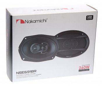 3 499 р. Колонки коаксиальные 6х9 (16х23см) 40Вт NAKAMICHI NAKAMICHI nak-nse-6918r  с доставкой в г. Пермь. Увеличить фотографию 4