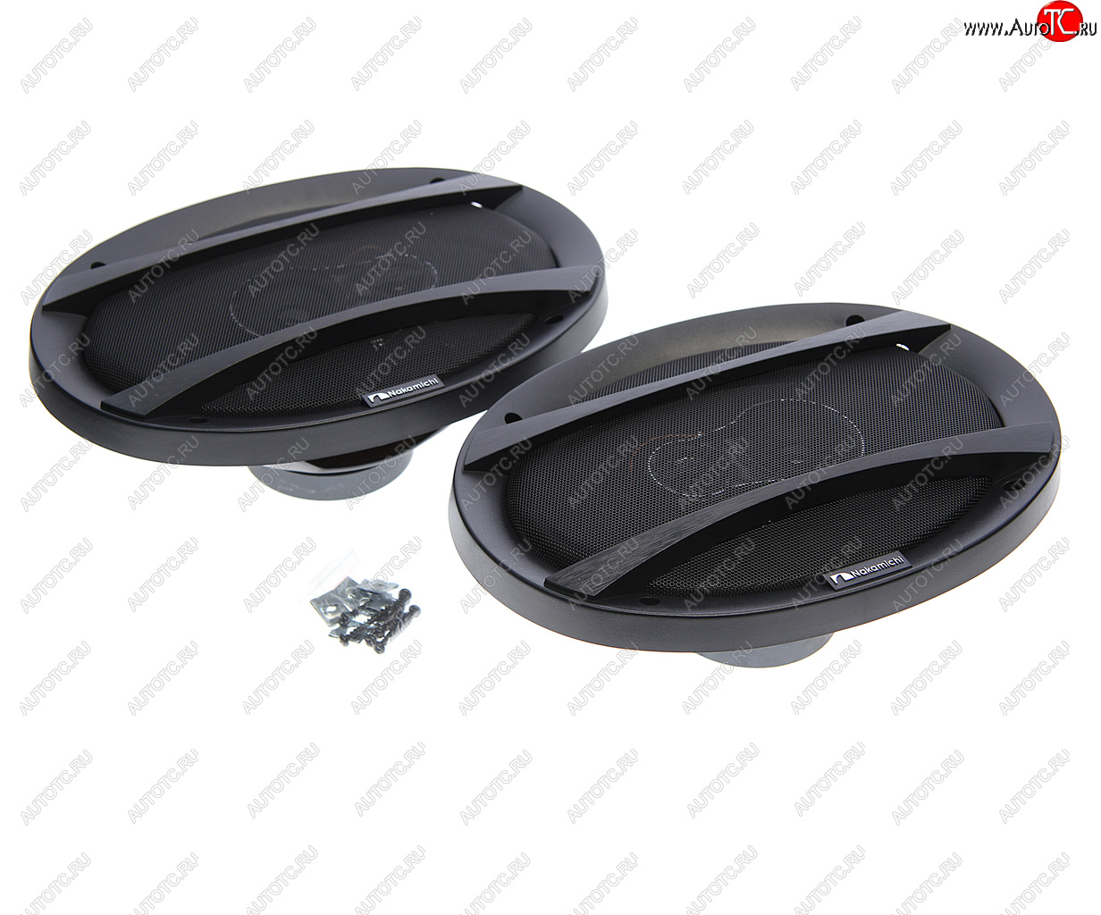 3 499 р. Колонки коаксиальные 6х9 (16х23см) 40Вт NAKAMICHI NAKAMICHI nak-nse-6918r  с доставкой в г. Пермь