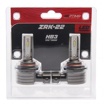 2 699 р. Лампа светодиодная 12V HB3 P20d (2шт.) OPTIMA OPTIMA z-hb3  с доставкой в г. Пермь. Увеличить фотографию 1